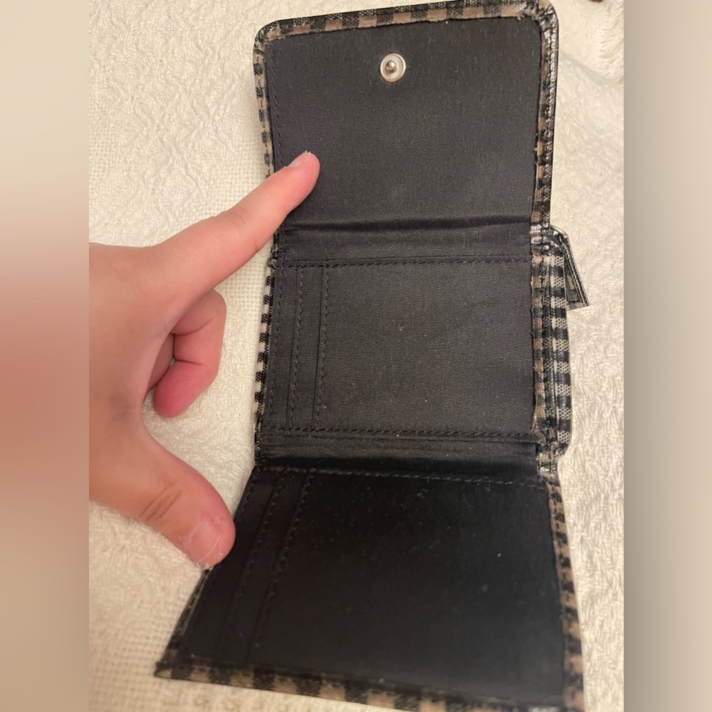Checkered wallet - Picture 2 of 3